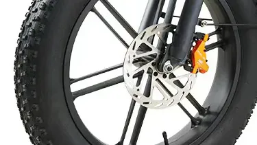 Vakole Y20 Pro KTET DOT4 hydraulic disc brake caliper 180mm rotor detail