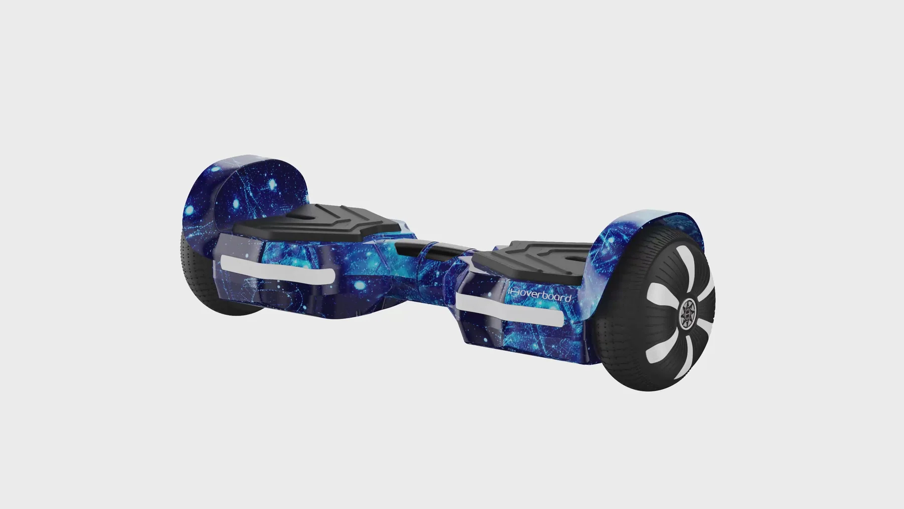 iHoverboard H2 self-balancing hoverboard 6.5 inch side profile view