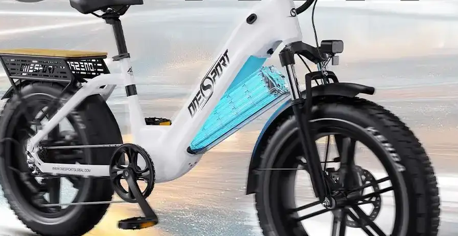 Onesport OT08 500W rear hub motor and integrated battery step-through frame