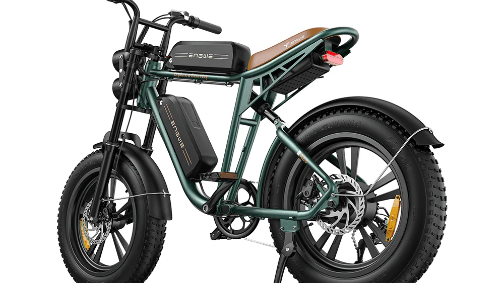  Engwe M20 mechanical disc brake rotor 160mm Wuxing detail