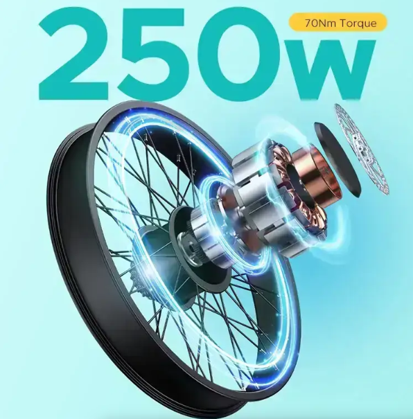 Engwe E26 250W rear hub motor