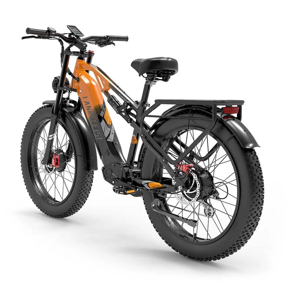 Lankeleisi MG800 Max 2000W dual-motor fat e-bike on trail