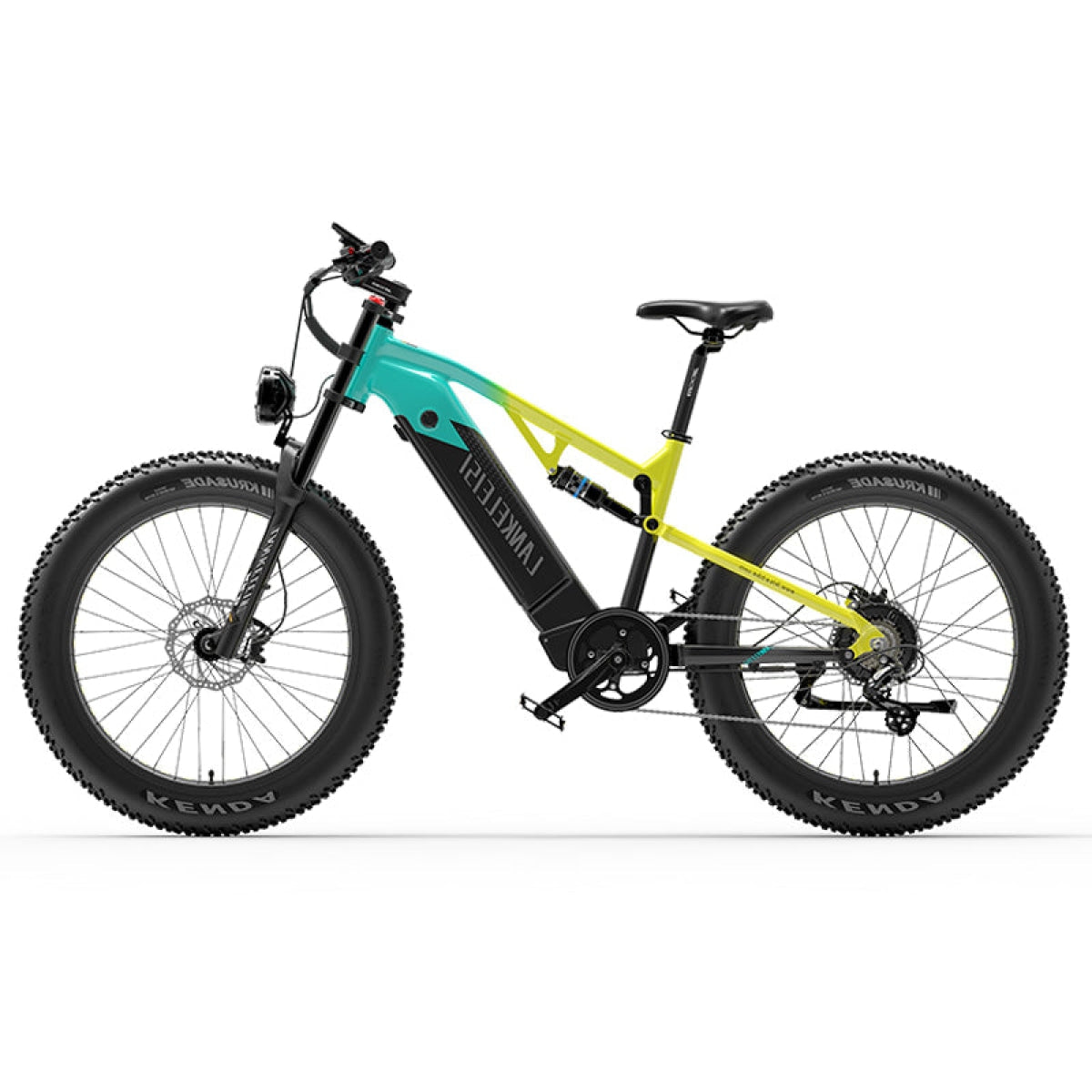 Lankeleisi RV800 Plus Bafang 750W motor and Samsung 960Wh battery detail