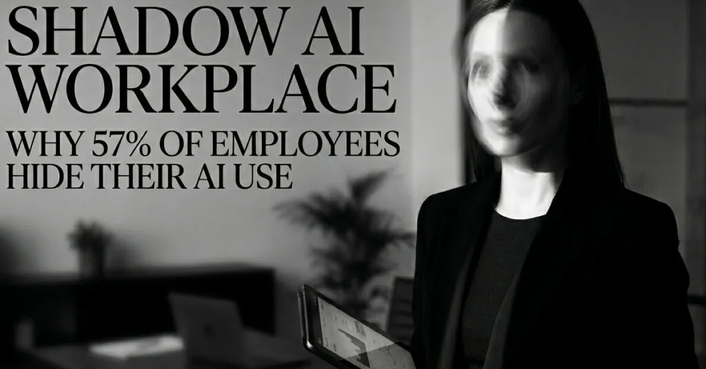 Shadow AI Workplace: Why 57% of Employees Hide Their AI Use