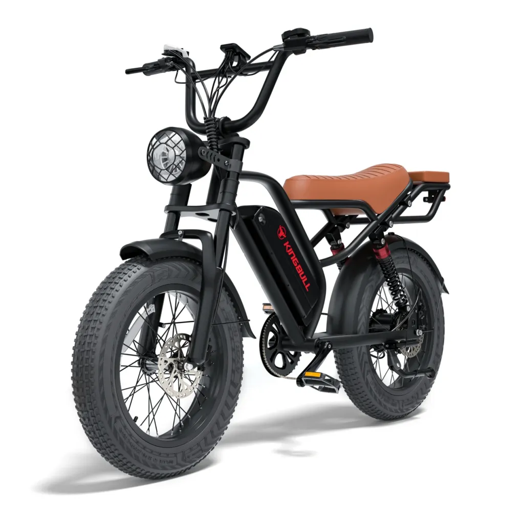 Kingbull Ranger 864Wh battery and 750W motor detail close-up