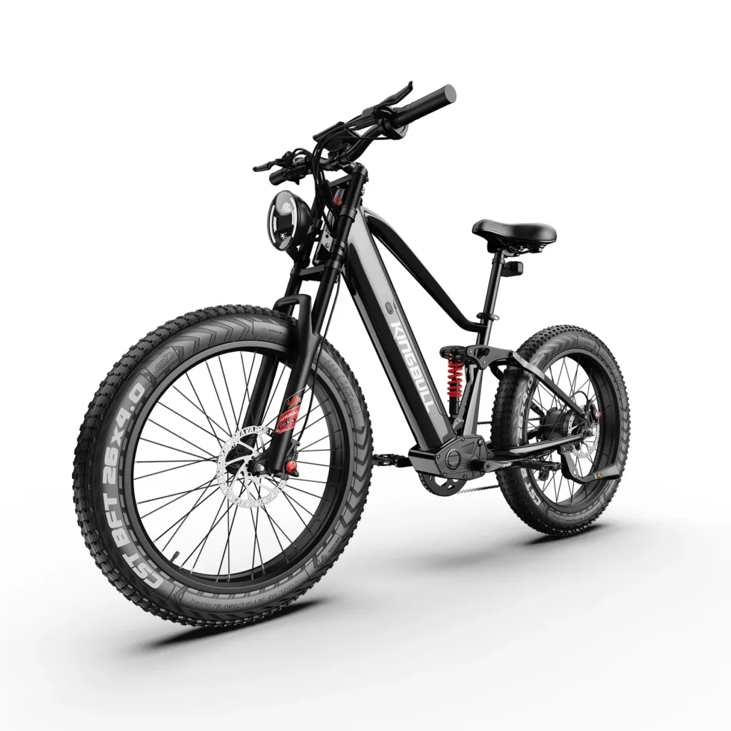 Kingbull Rover 2.0 Bafang 750W rear hub motor and Samsung 720Wh battery close-up