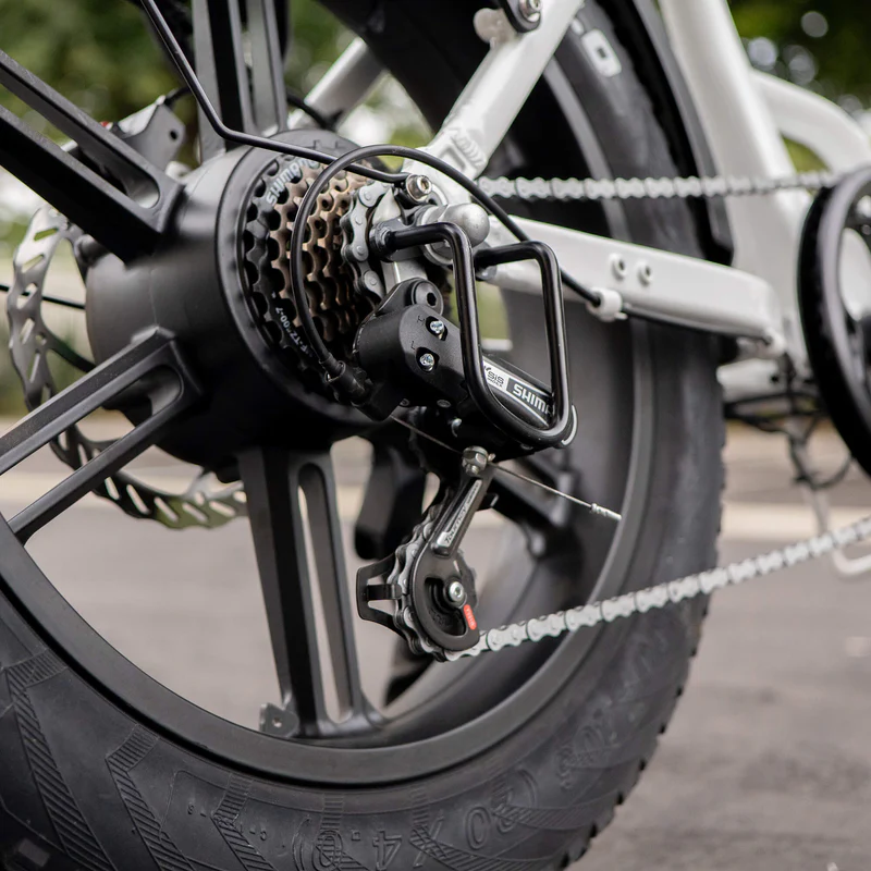 Kingbull Literider 2.0 electric bike specification detail showing 750W Bafang motor hub