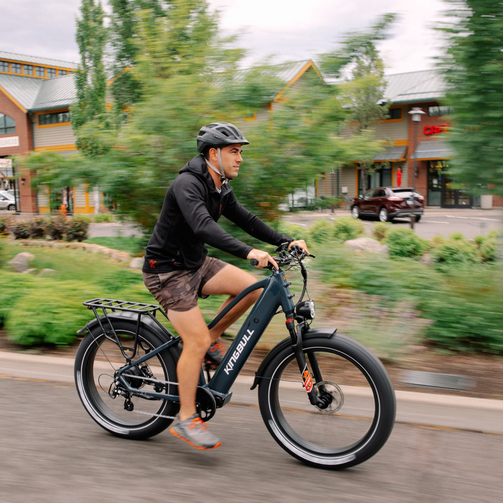 Kingbull Discover 2.0 on gravel trail showing off-road performance