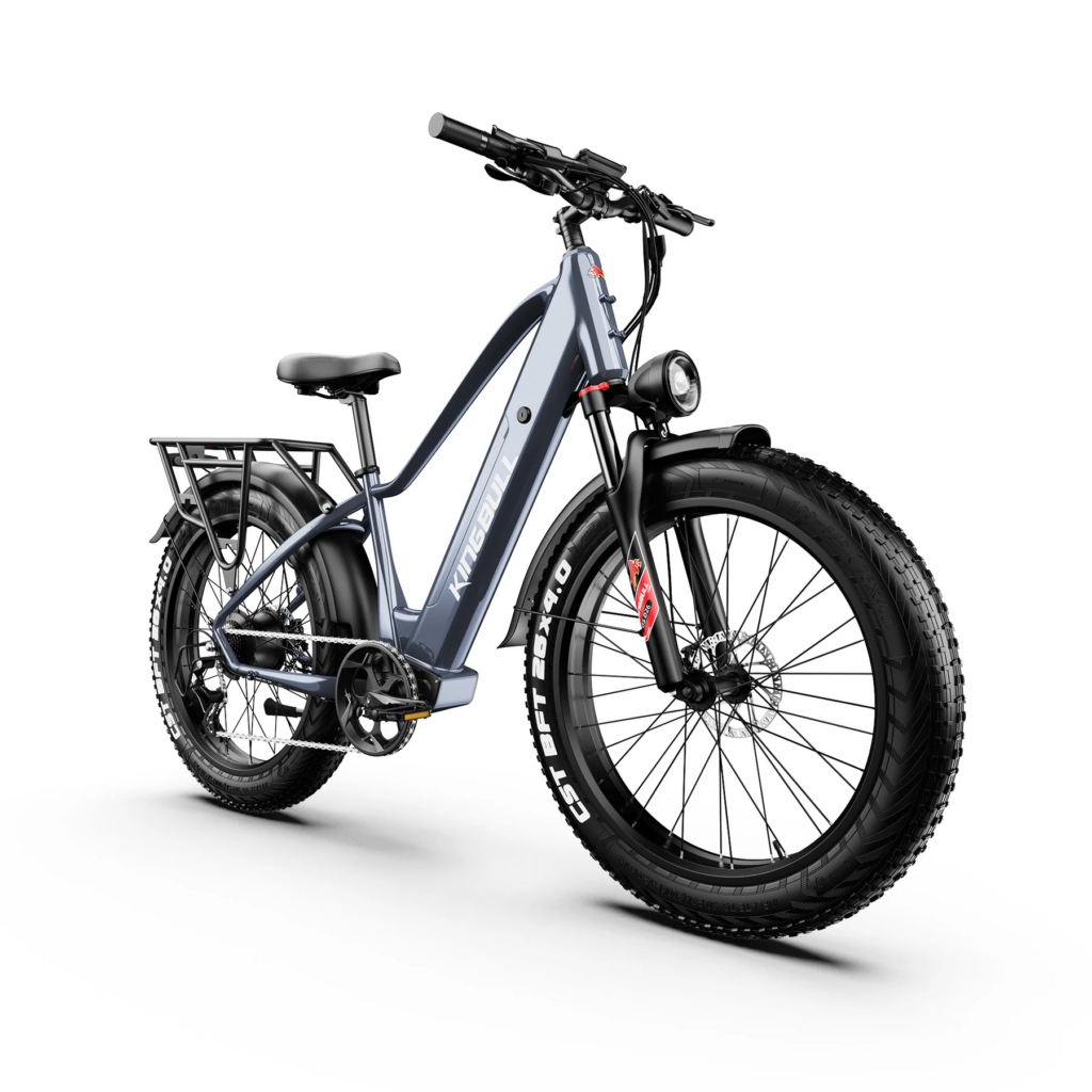 Kingbull Discover 2.0 full view with rear rack, fenders, and integrated lighting