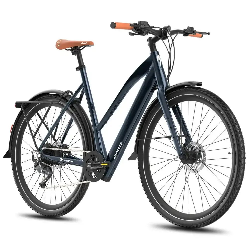 Fafrees F700 city e-bike with torque sensor in Royal Blue